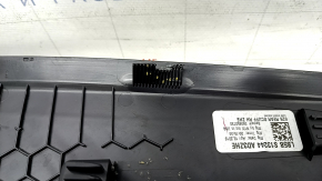 Накладка порога задняя правая Ford Explorer 20- черная, надломаны крепления, царапины