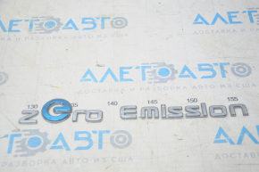 Эмблема надпись Zero Emission двери передней правой Nissan Leaf 18-22