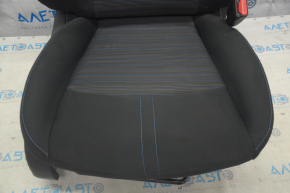 Пассажирское сидение Nissan Leaf 18- без airbag, механич, тряпка черная