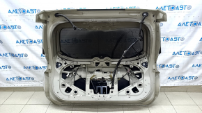 Дверь багажника голая со стеклом Nissan Rogue 17-20 белый QAK, копоть