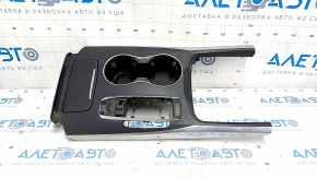 Накладка центральної консолі з підсклянником Acura MDX 14-15 дорест, подряпини на хромі