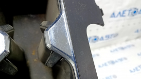 Накладка центральной консоли с подстакаником Honda Accord 13-17 царапины, тычка