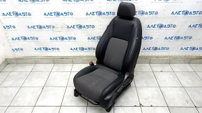 Водійське сидіння Honda Clarity 18-21 usa з airbag, механічне, з підігрівом, ганчірка комбінована, під хімчистку, тичка