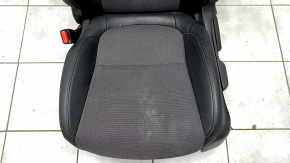 Водійське сидіння Honda Clarity 18-21 usa з airbag, механічне, з підігрівом, ганчірка комбінована, під хімчистку, тичка