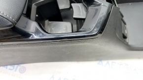 Консоль центральная подлокотник и подстаканники Honda Clarity 18-21 usa черн, царапины