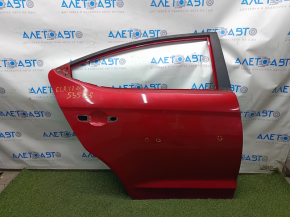 Двері голі задні праві Hyundai Elantra AD 17-20 червоний PR, тички