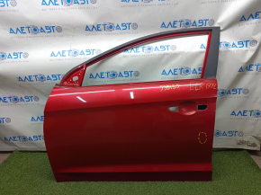 Двері голі передні ліві Hyundai Elantra AD 17-20 червоний PR, прим'ята