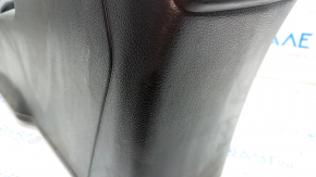 Консоль центральная подлокотник и подстаканники Nissan Rogue 17- черн, без подогрева сидений, царапины
