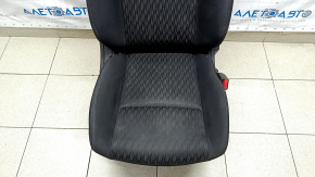 Пасажирське сидіння Nissan Rogue 14-20 без airbag, механіч, ганчірка, чорне