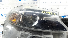 Фара передняя правая Mazda CX-9 16- в сборе LED Adaptive, сломан корпус, песок