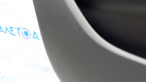 Обшивка двери карточка передняя левая Mazda CX-9 16- кожа, бежевая, царапины