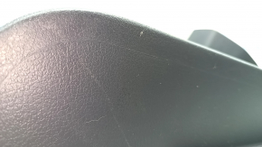 Накладка порога задняя правая VW Tiguan 09-17 черная, потёрта