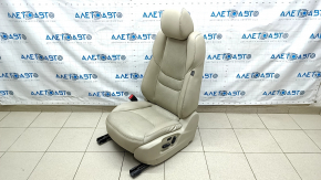 Водійське сидіння Mazda CX-9 16- з airbag, електро, підігрів, шкіра, бежеве