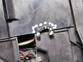 Блок запобіжників підкапотний Lexus ES350 07-12 зламані кріплення, без кришки
