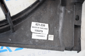 Дифузор кожух радіатора голий Lexus ES350 07-12 під малий та великий мотор, неоригінал