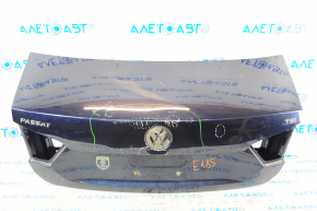 Крышка багажника VW Passat b7 12-15 USA синий LH5X вмятины