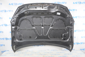 Капот голий Mazda 3 14-18 BM графіт 42A сталь, іржа, відстає каркас жорсткості