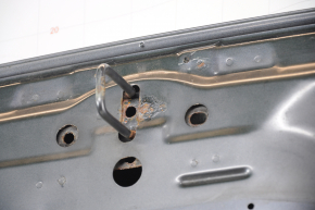 Капот голый Mazda 3 14-18 BM графит 42A сталь, ржавчина, отстает каркас жесткости