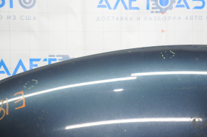 Капот голый Nissan Pathfinder 13-16 дорест алюминий синий RBG вмятины