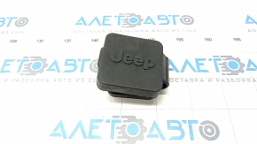 Заглушка фаркопа Jeep Cherokee KL 14- резина