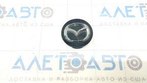 Центральный колпачок на диск Mazda CX-9 16- черный, 57мм