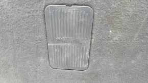 Пол багажника центральный Audi Q5 8R 13-16 hybrid черный, под чистку, царапины