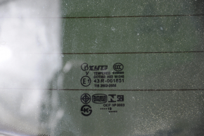Двері багажника голі зі склом Subaru Forester 14-18 SJ графіт 61K, скло XYG, іржа вздовж скла