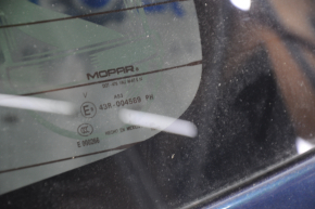 Двері багажника голі зі склом Dodge Journey 11- синій PPS потерте скло від двірника