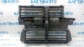 Жалюзи дефлектор радиатора в сборе Ford Fusion mk5 17-20 с моторчиком, трещины