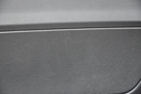 Обшивка двери карточка передняя левая VW Beetle 12-19 черный,подлокотник тряпка, накладка черн глянец,подсветка,царапины