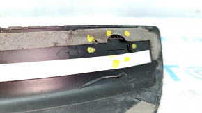Накладка порога внешн задняя правая Audi Q5 8R 09-17 черная, с хромированной накладкой, сломана направляющая, надломано крепление