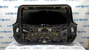 Дверь багажника голая со стеклом Audi Q5 8R 09-17 алюминий, черный LY9B, тычка