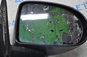 Зеркало боковое правое Jeep Compass 11-16 5 пинов, подогрев, структура, разбит зеркальный элемент