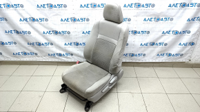 Водительское сидение Toyota Camry v50 12-14 usa без airbag, механич, тряпка, серое, под чистку