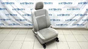 Пасажирське сидіння Toyota Camry v50 12-14 usa без airbag, механіч, ганчірка, сіре, під чищення