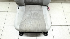 Пассажирское сидение Toyota Camry v50 12-14 usa без airbag, механич, тряпка, серое, под чистку
