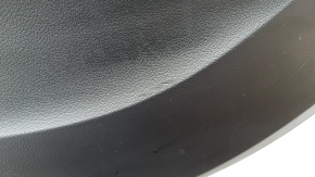 Консоль центральная подлокотник и подстаканники Audi Q5 8R 09-17 черная, подлокотник коричневая кожа, под подстаканник с подогревом и охлаждением, царапины