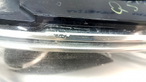 Фара передняя правая голая Audi Q5 8R 13-17 ксенон, адаптив, топляк, стекло грязное изнутри