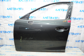Двері голі передні ліві Mazda 3 14-18 BM графіт 42A шпакльовані 1,25мм, фарбовані