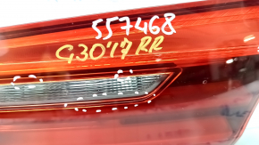 Фонарь внутренний крышка багажника правый BMW 5 G30 17-20 трещины