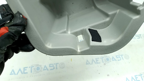 Бокс багажника левый Toyota Prius 30 12-15 plug-in, серый, побелел пластик