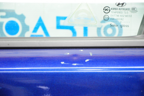 Дверь в сборе передняя левая Hyundai Elantra UD 11-16 синий S7U тычки