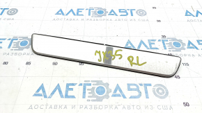 Накладка порога задняя левая внешн Infiniti JX35 QX60 13- хром, тип 1, потёрта