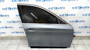 Дверь в сборе передняя правая BMW 5 G30 17-23 алюминий, серый C2Y, keyless