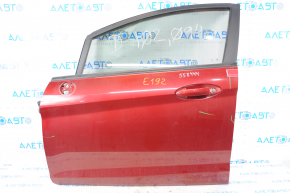 Дверь в сборе передняя левая Ford Fiesta 11-19 красный RR
