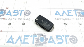 Ключ VW Passat b8 16-19 USA 4 кнопки, розкладний, потертий