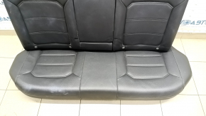 Задний ряд сидений 2 ряд VW Passat b8 16-19 USA кожа черная, под чистку