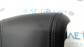 Подушка безопасности airbag в руль водительская BMW 5 G30 17-23 черная кожа, потрескана