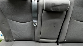 Задний ряд сидений 2 ряд Toyota Prius 30 12-15 plug-in, велюр, темно-серый, под химчистку