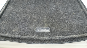 Килимок багажника VW Tiguan 18- ганчірка чорний, під 2 ряди, під хімчистку, тріщини